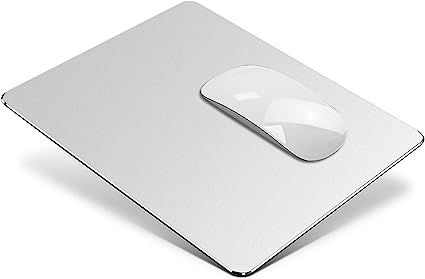 Mousepad Aluminium cinza dupla face à prova d'água