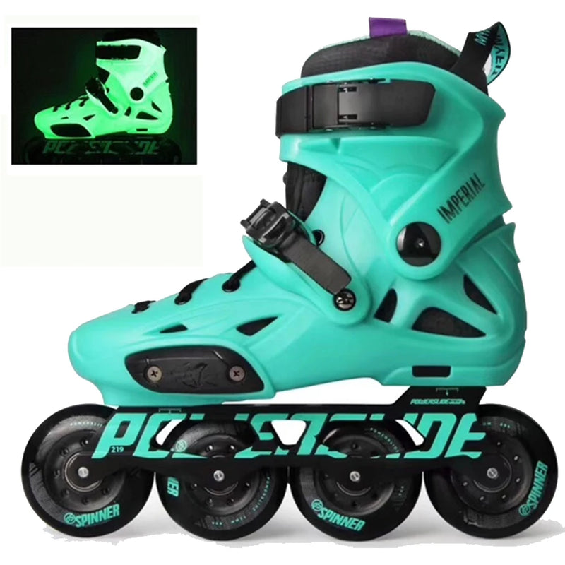 Neon Glow Powerslide Professional Slalom Inline Skates