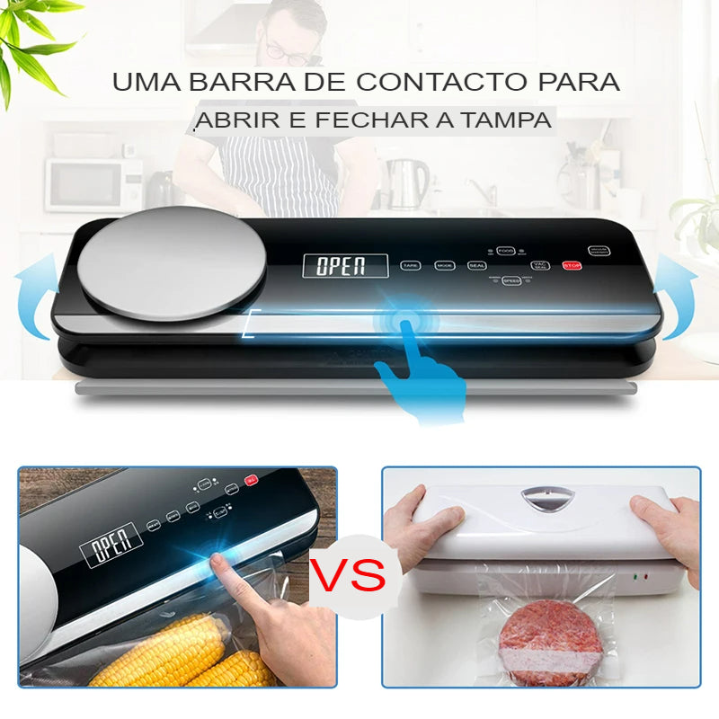 Laimeng Pro S198 Seladora a Vácuo Automática para Alimentos