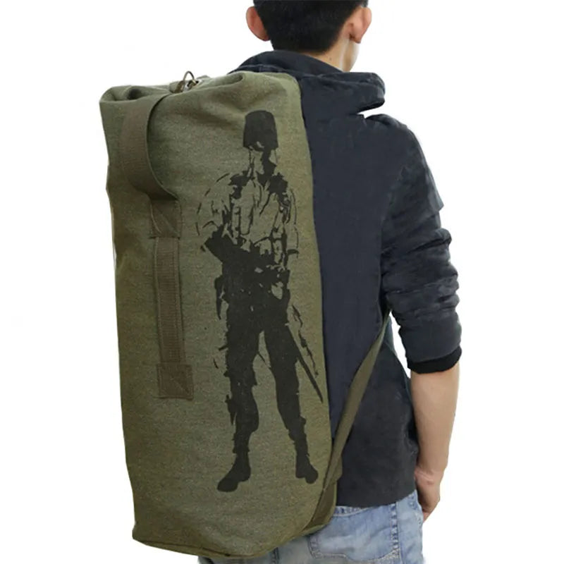 Military Canvas Backpack