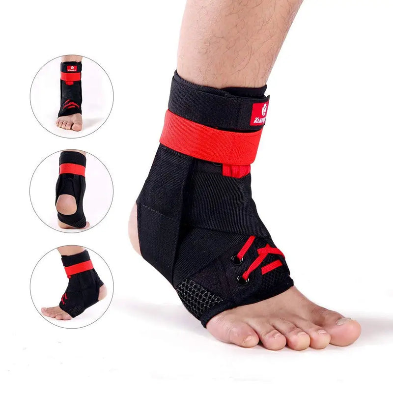 ProTek Sports Ankle Support - Suporte Ajustável para Estabilização e Proteção de Tornozelo