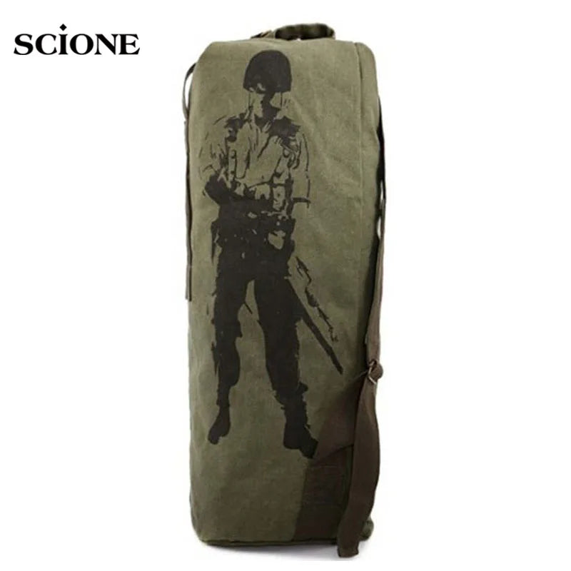 Military Canvas Backpack