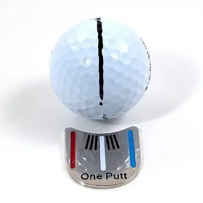 Golf One-Putt Design: Conjunto Magnético de Marcadores de Bola de Golfe com Clip de Chapéu