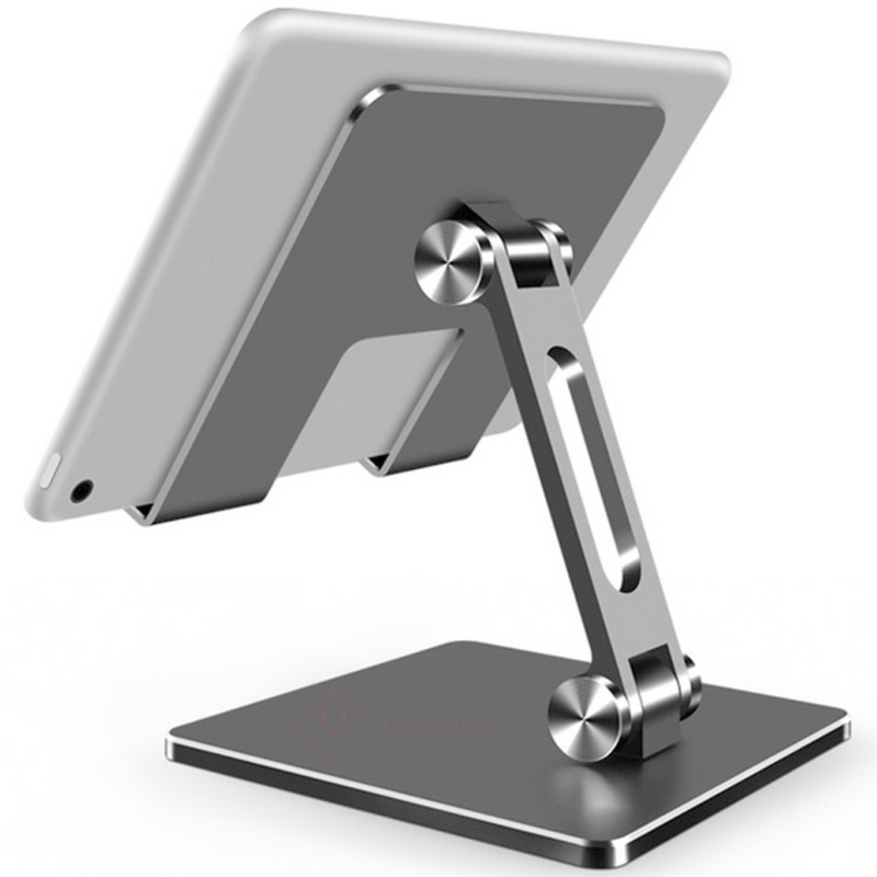 Suporte de mesa de metal para telefones, ajustável para tablet