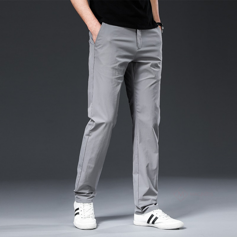 Calça elástica masculina