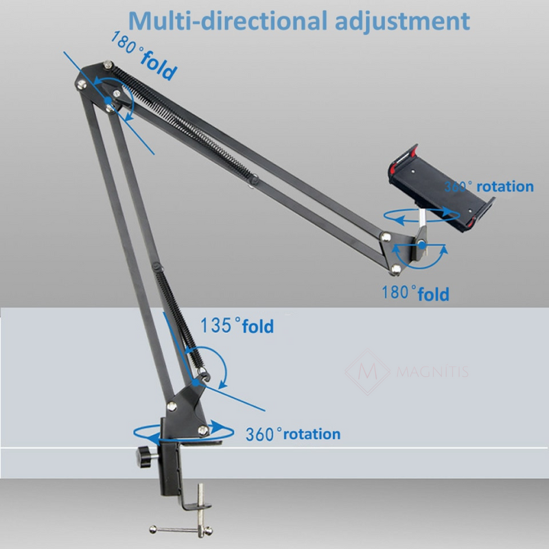 Suporte de tablet e telemóvel