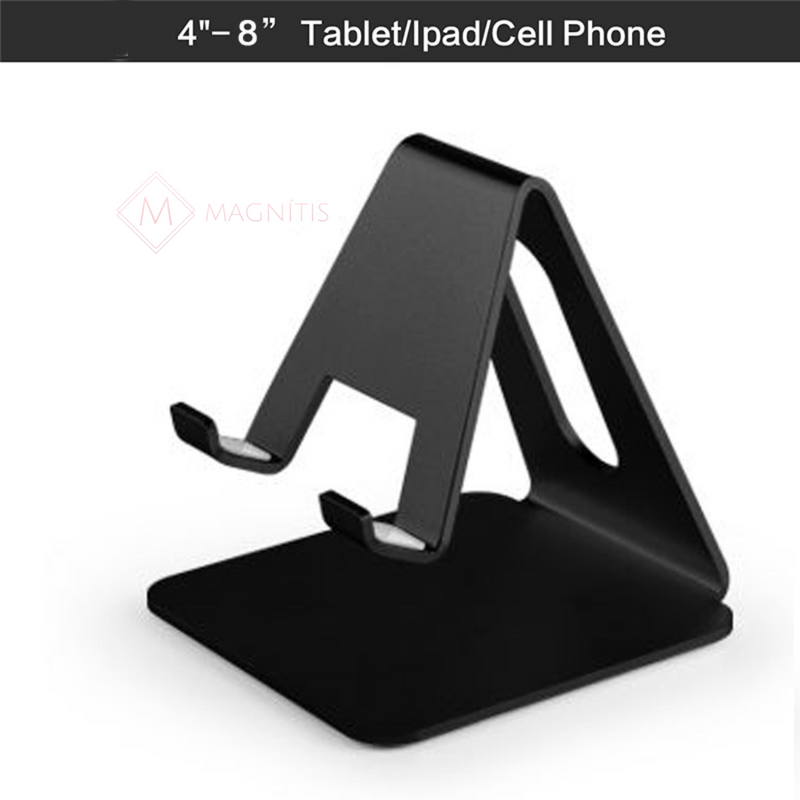 Suporte de mesa de metal para telefones, ajustável para tablet