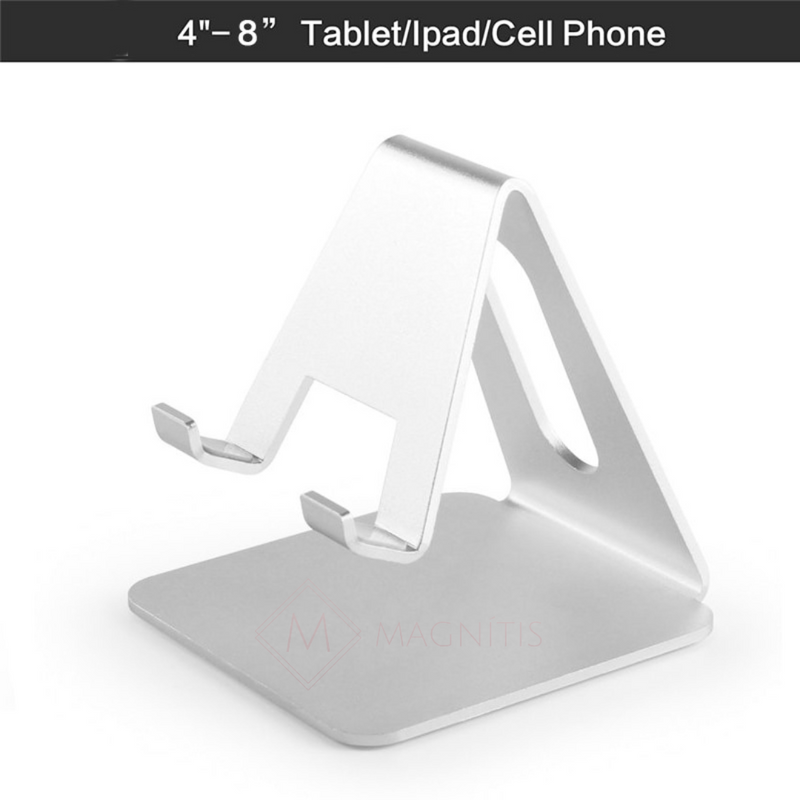 Suporte de mesa de metal para telefones, ajustável para tablet