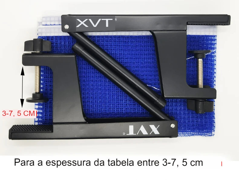 Rede de tênis de mesa de metal profissional xvt de alta qualidade e poste/mesa de pingue-pongue e rede