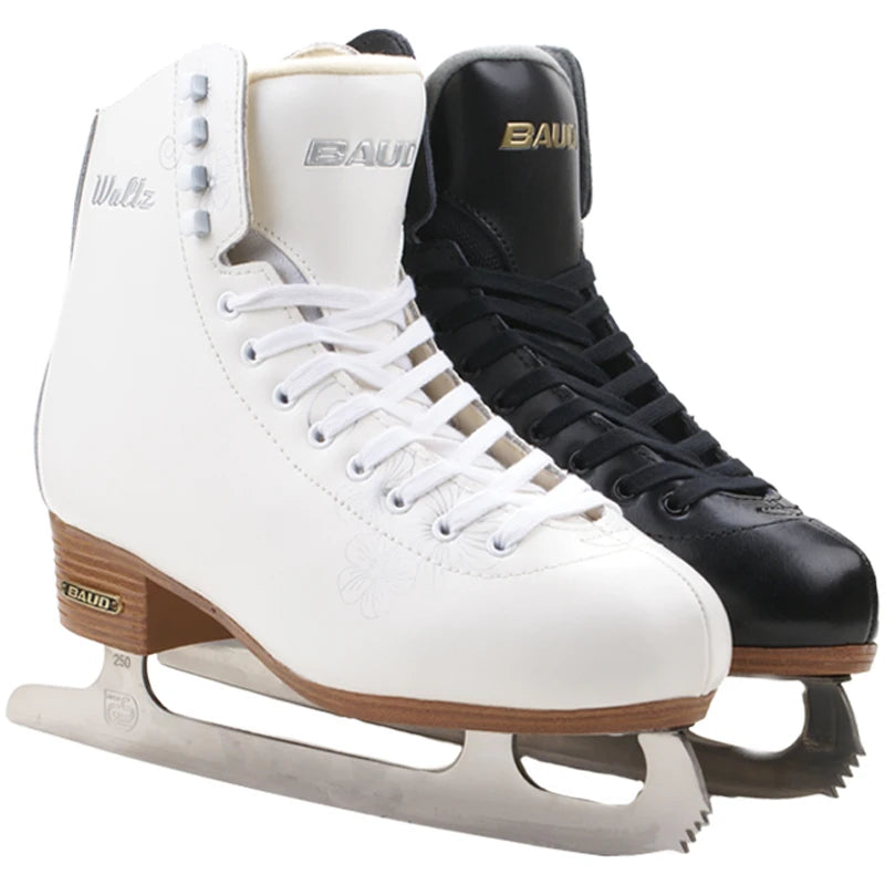 ArcticGlide Thermal Ice Skates: Professional Waterproof Leather Winter Skates