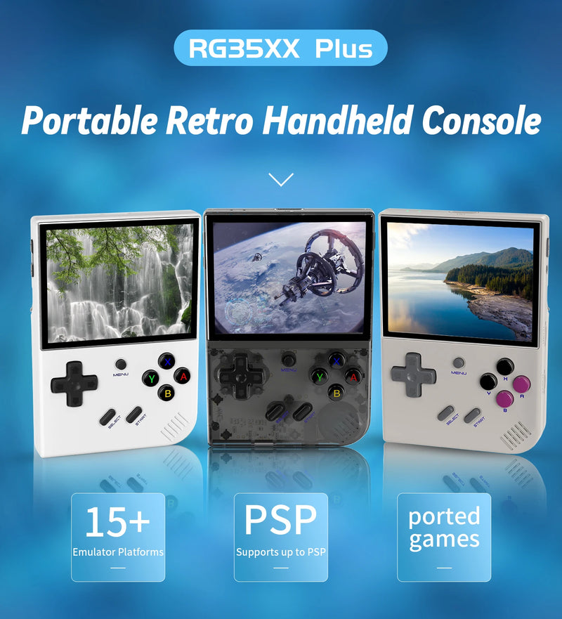 Console Portátil Retrô com Tela IPS de 3,5″ e Suporte HDMI