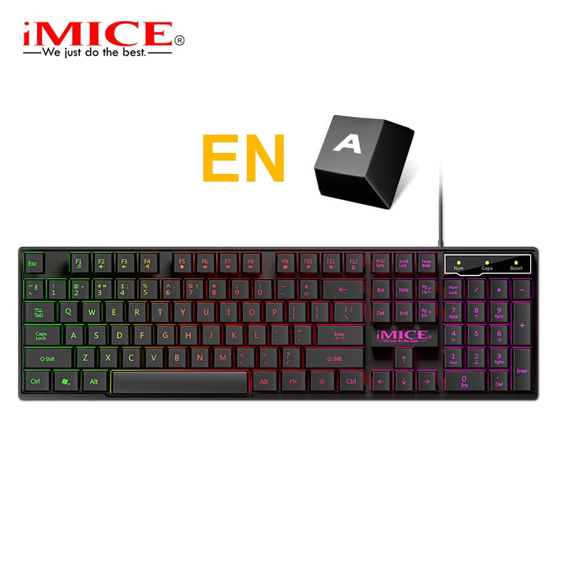 Teclado + Mouse gamer