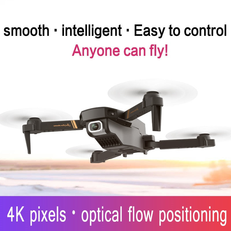 V4 Rc Drone 4k HD Wide Angle Camera