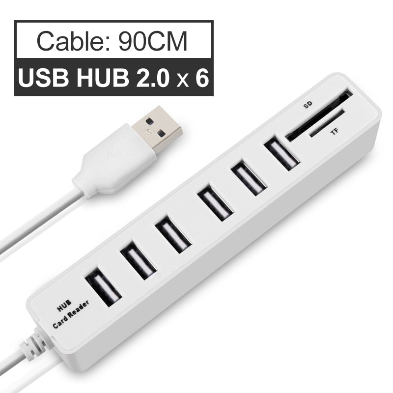 Hub USB 3.0 Multi divisor para pc