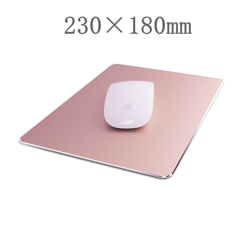 Mousepad Aluminium cinza dupla face à prova d'água