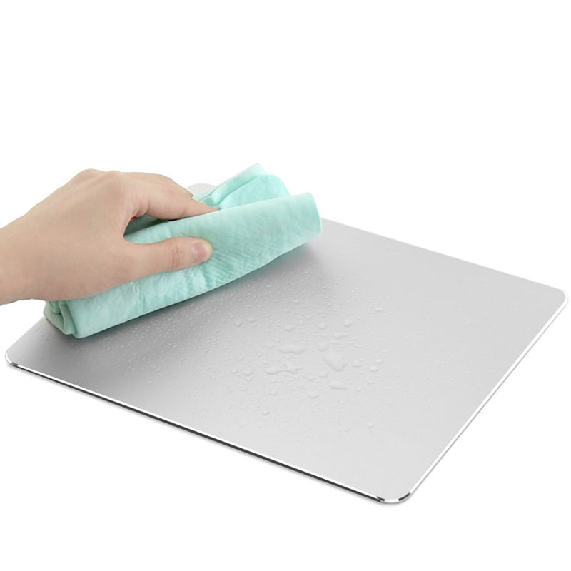 Mousepad Aluminium cinza dupla face à prova d'água