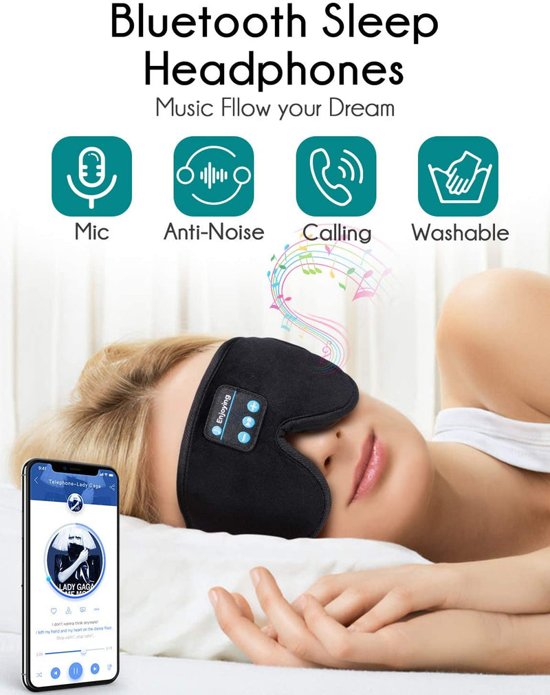 Máscara bluetooth para dormir