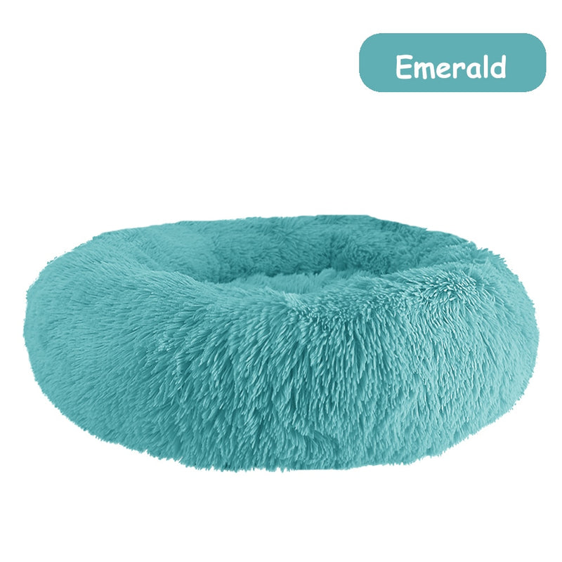 Cama de pelúcia para cães