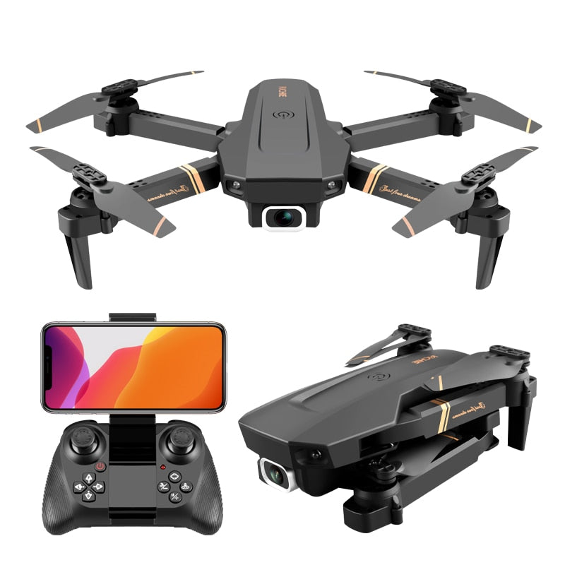 V4 Rc Drone 4k HD Wide Angle Camera