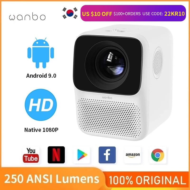 Mini Projector 1080P 4K